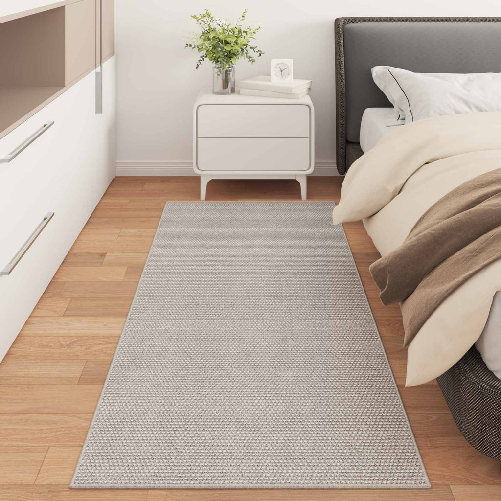 Bereichsteppiche Rechtwinklig LUGO Creme 200 x 80 cm Polyester
