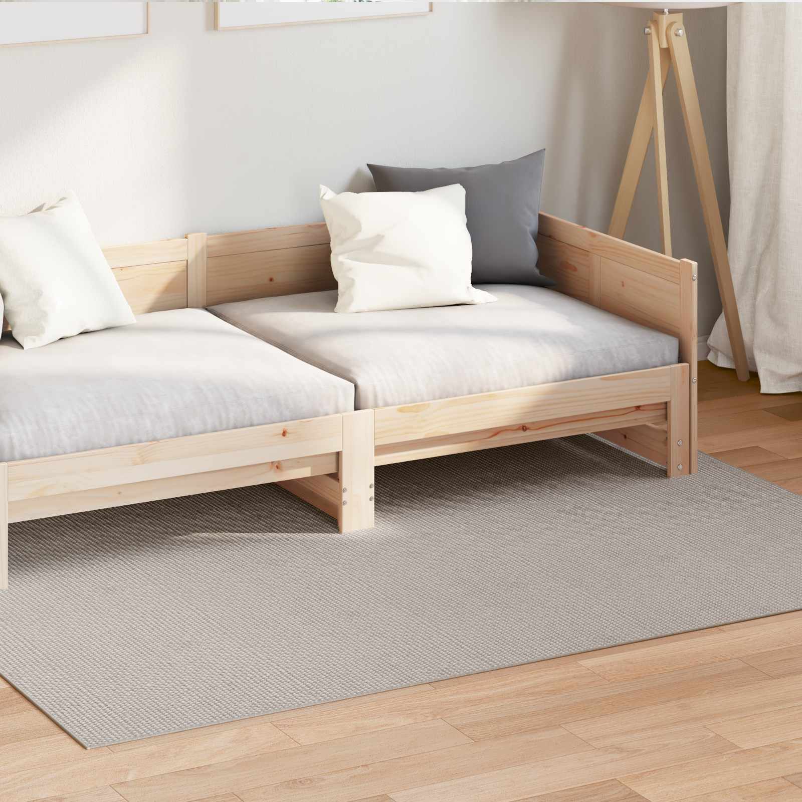 Bereichsteppiche Rechtwinklig LUGO Creme 230 x 160 cm Polyester
