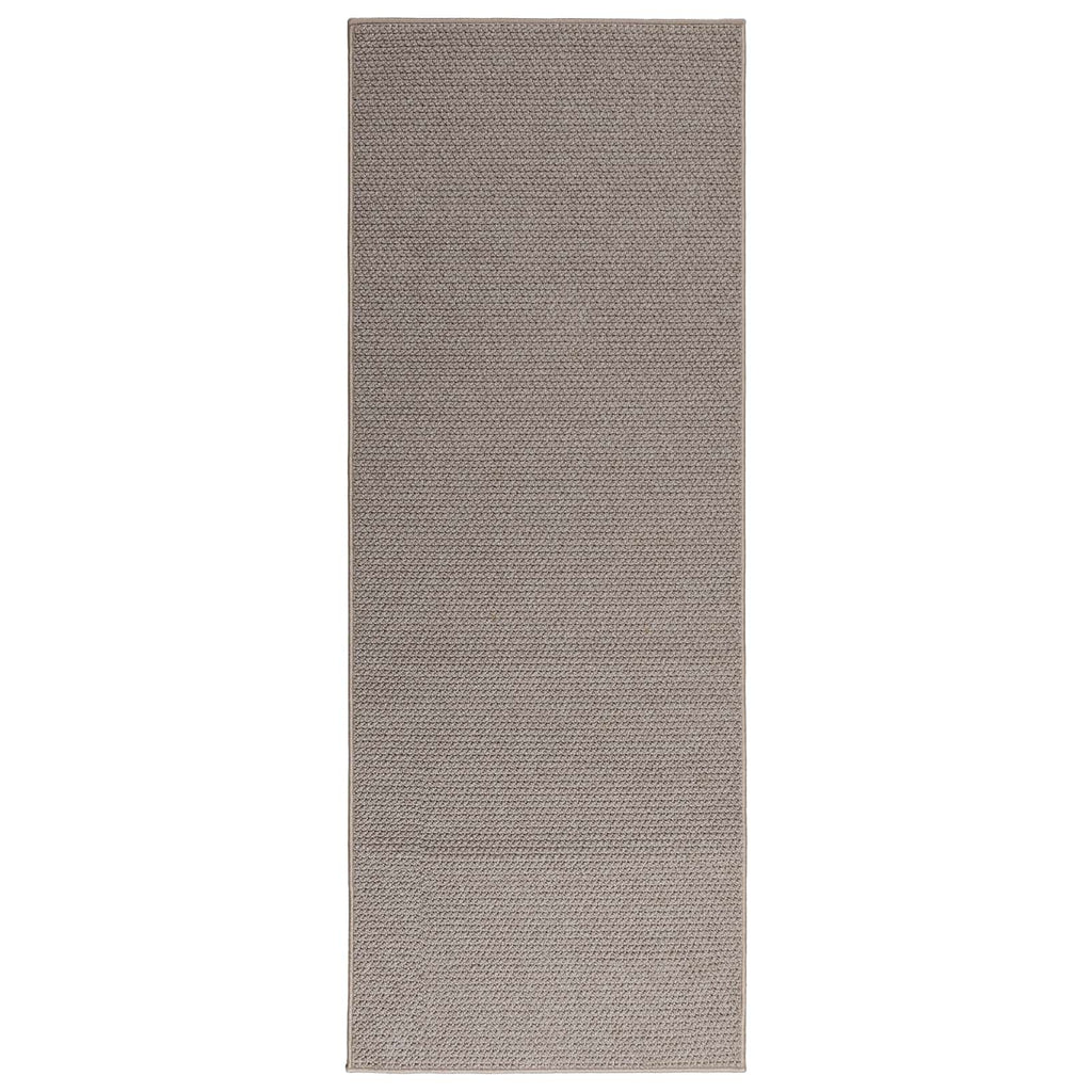 Bereichsteppiche Rechtwinklig LUGO Taupe 80 x 150 cm Polyester