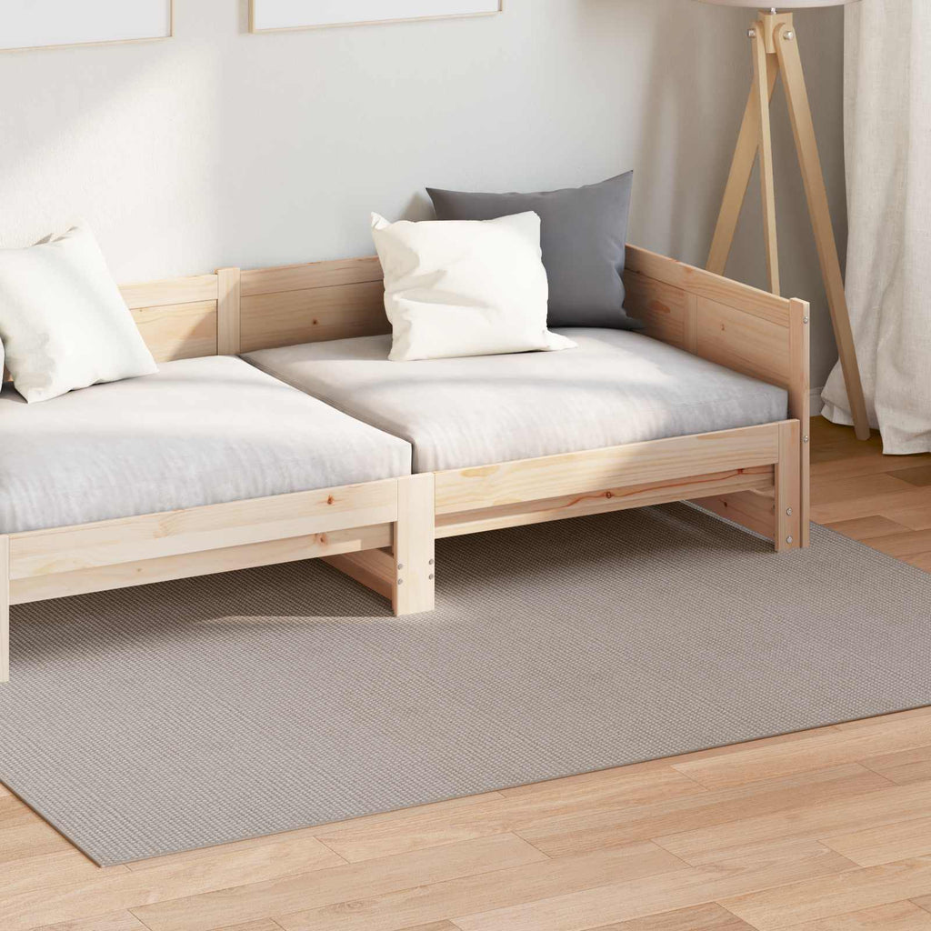 Bereichsteppiche LUGO Creme und Taupe 230 x 160 cm Polyester