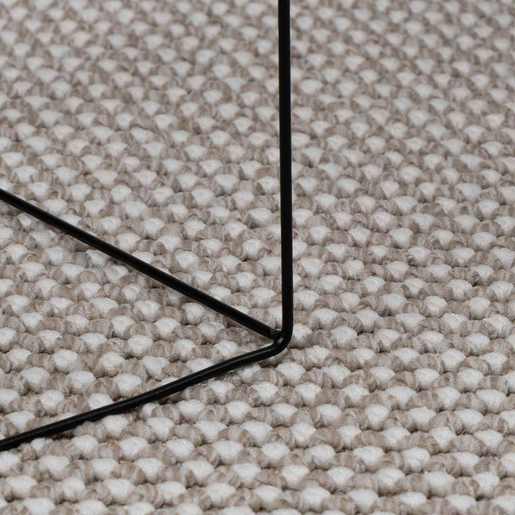 Bereichsteppiche LUGO Creme und Taupe 280 x 200 cm Polyester