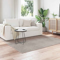 Bereichsteppiche LUGO Creme und Taupe 200 x 200 cm Polyester