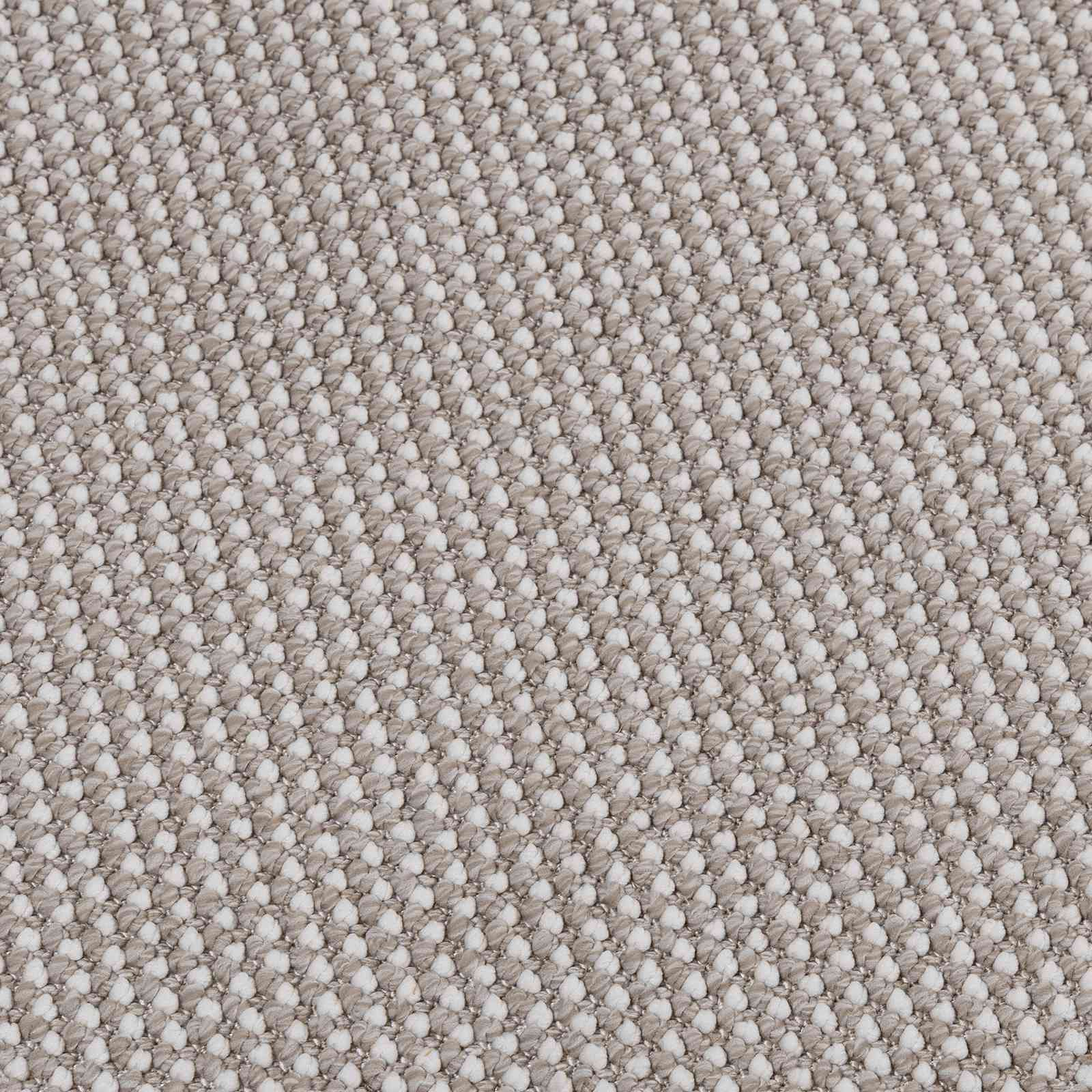 Bereichsteppiche LUGO Creme und Taupe 240 x 240 cm Polyester