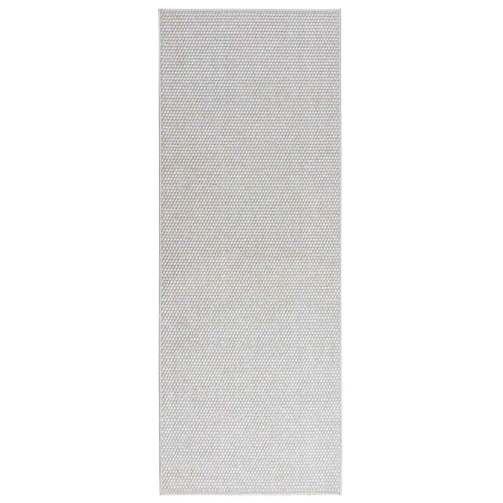 Bereichsteppiche LUGO Creme und Grau 80 x 150 cm Polyester