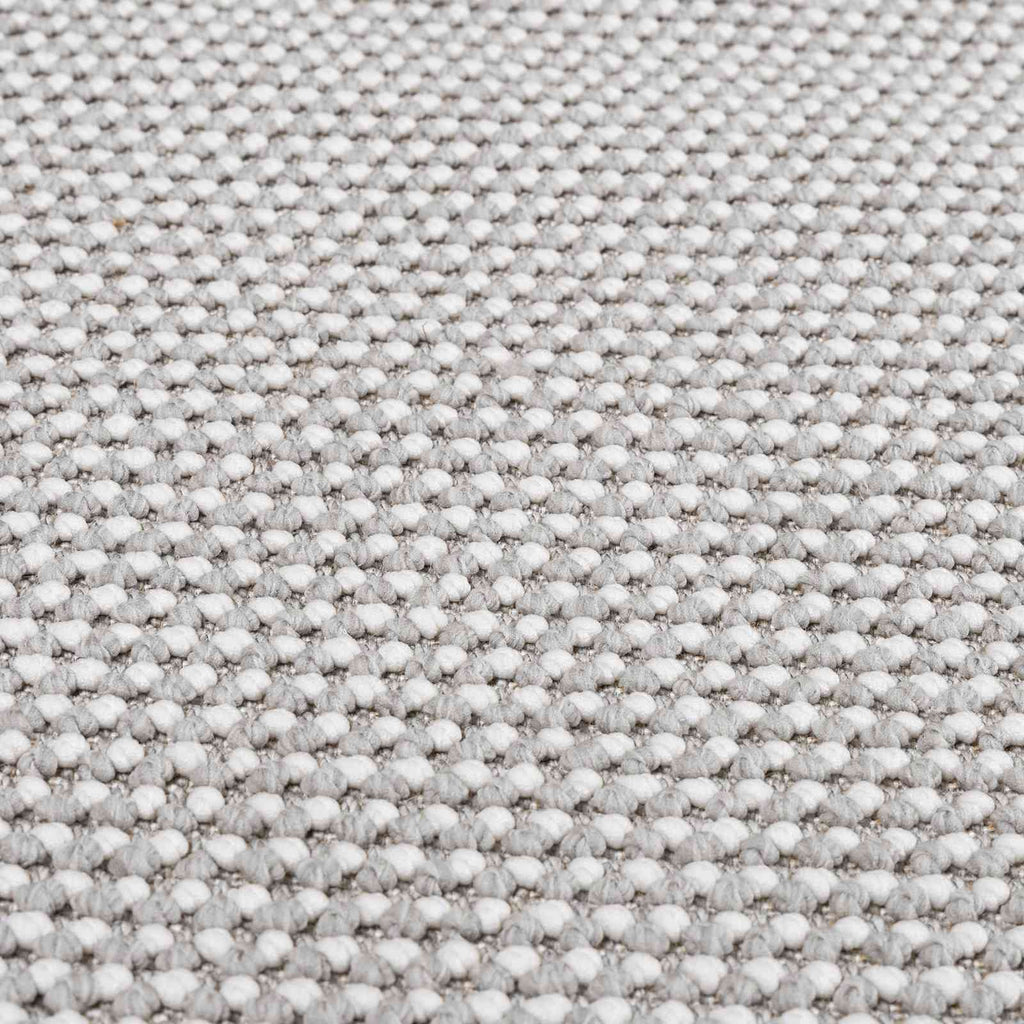 Bereichsteppiche LUGO Creme und Grau 80 x 200 cm Polyester