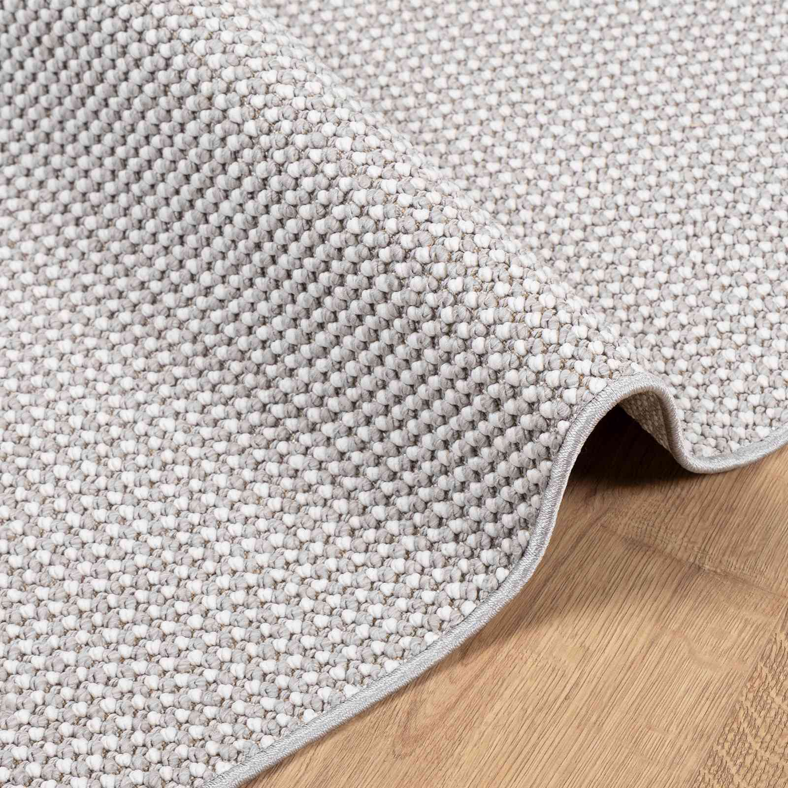 Bereichsteppiche LUGO Creme und Grau 230 x 160 cm Polyester