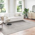 Bereichsteppiche LUGO Creme und Grau 280 x 200 cm Polyester