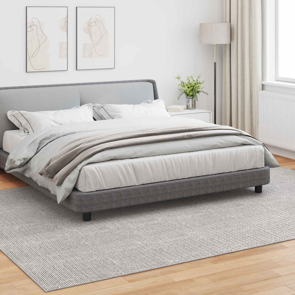 Bereichsteppiche LUGO Creme und Grau 240 x 340 cm Polyester