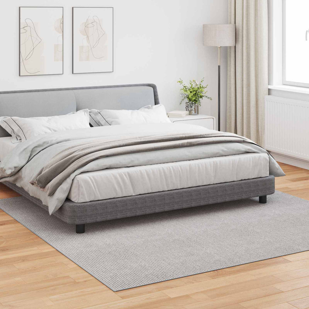 Bereichsteppiche LUGO Creme und Grau 240 x 240 cm Polyester