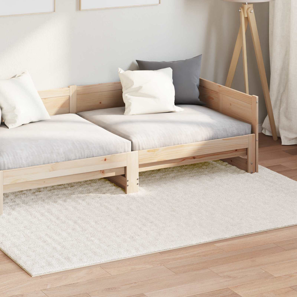 Bereichsteppiche SIROLO Creme 170 x 120 cm Polyester