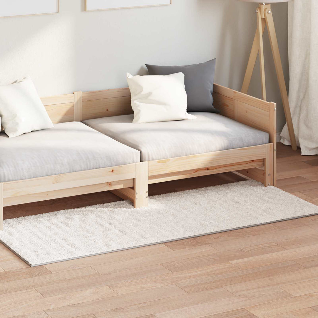 Bereichsteppiche Rechtwinklig SIROLO Beige 200 x 80 cm