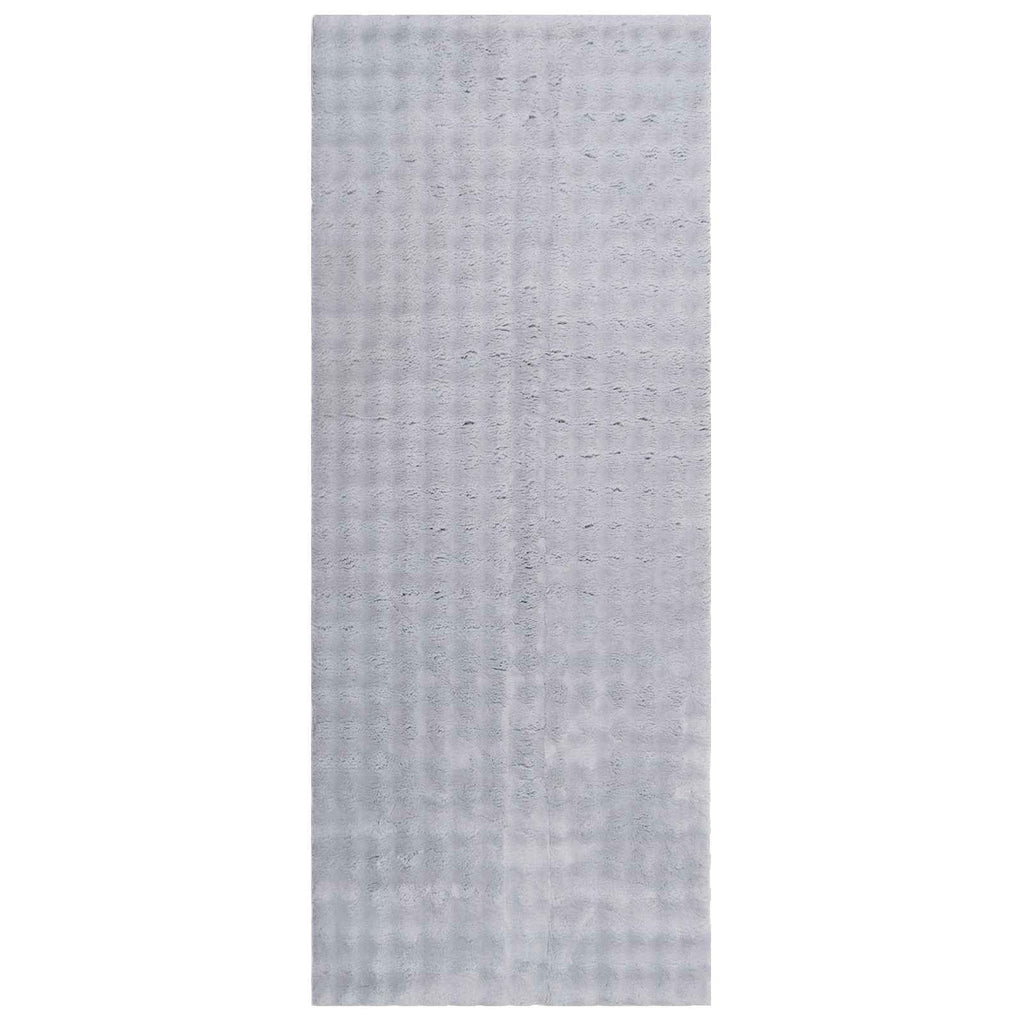 Bereichsteppiche Rechtwinklig SIROLO Grau 200 x 80 cm Polyester