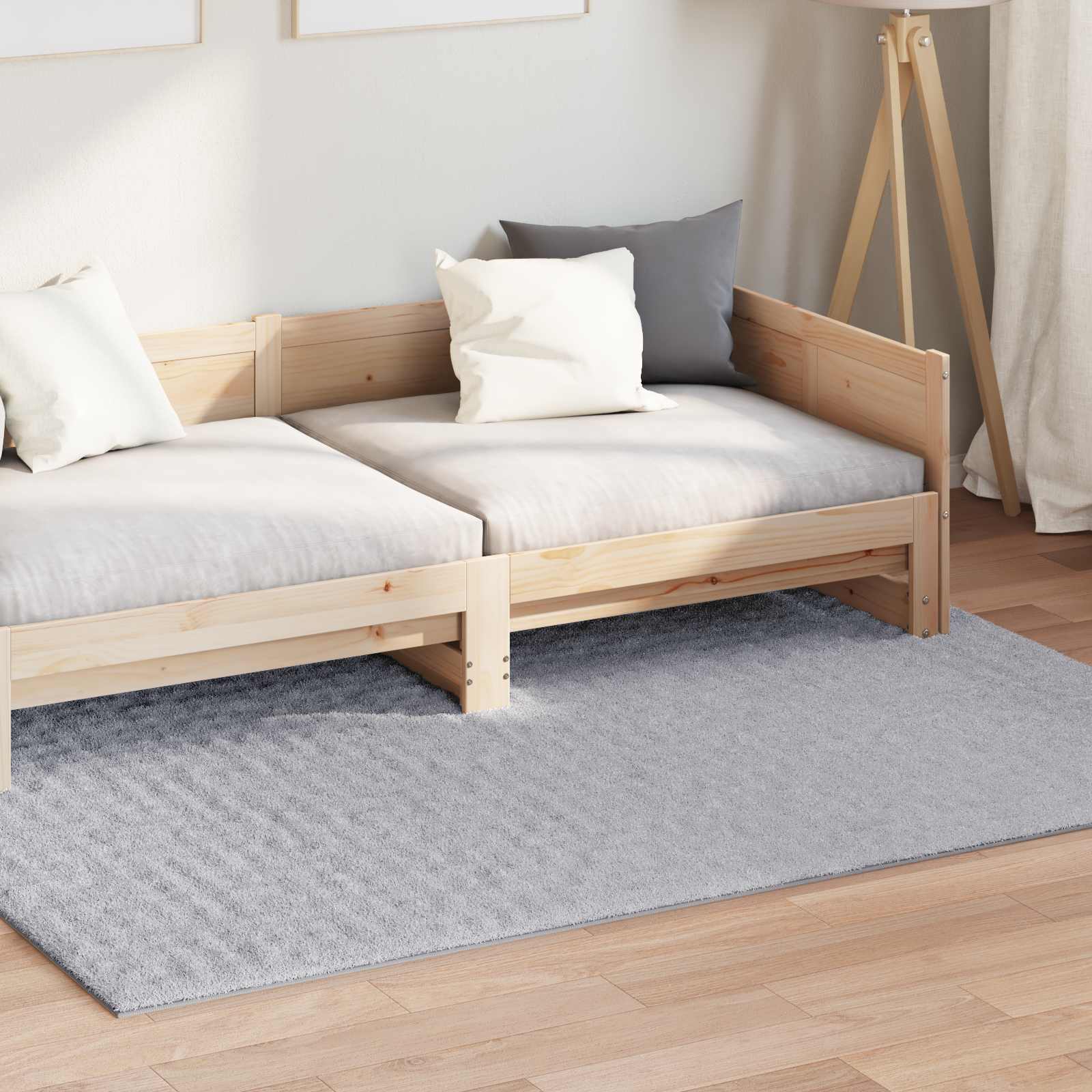 Bereichsteppiche Rechtwinklig SIROLO Grau 200 x 140 cm
