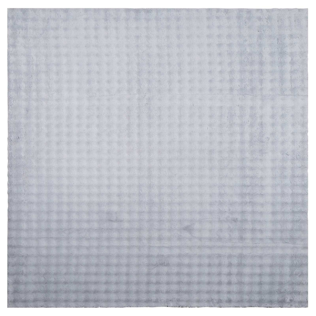 Bereichsteppiche Quadratisch SIROLO Grau 200 x 200 cm Polyester