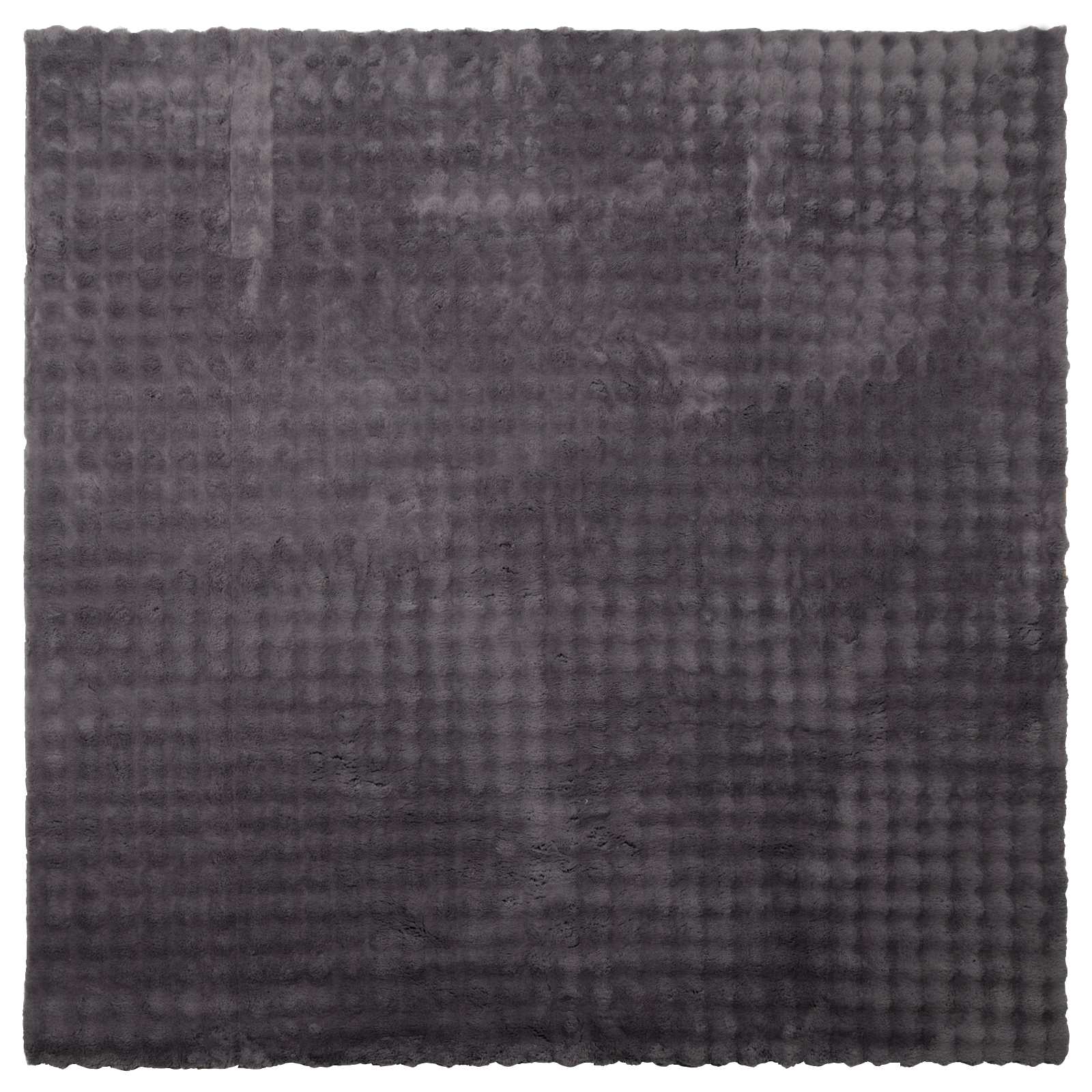 Bereichsteppiche SIROLO Anthrazit 120 x 120 cm Polyester
