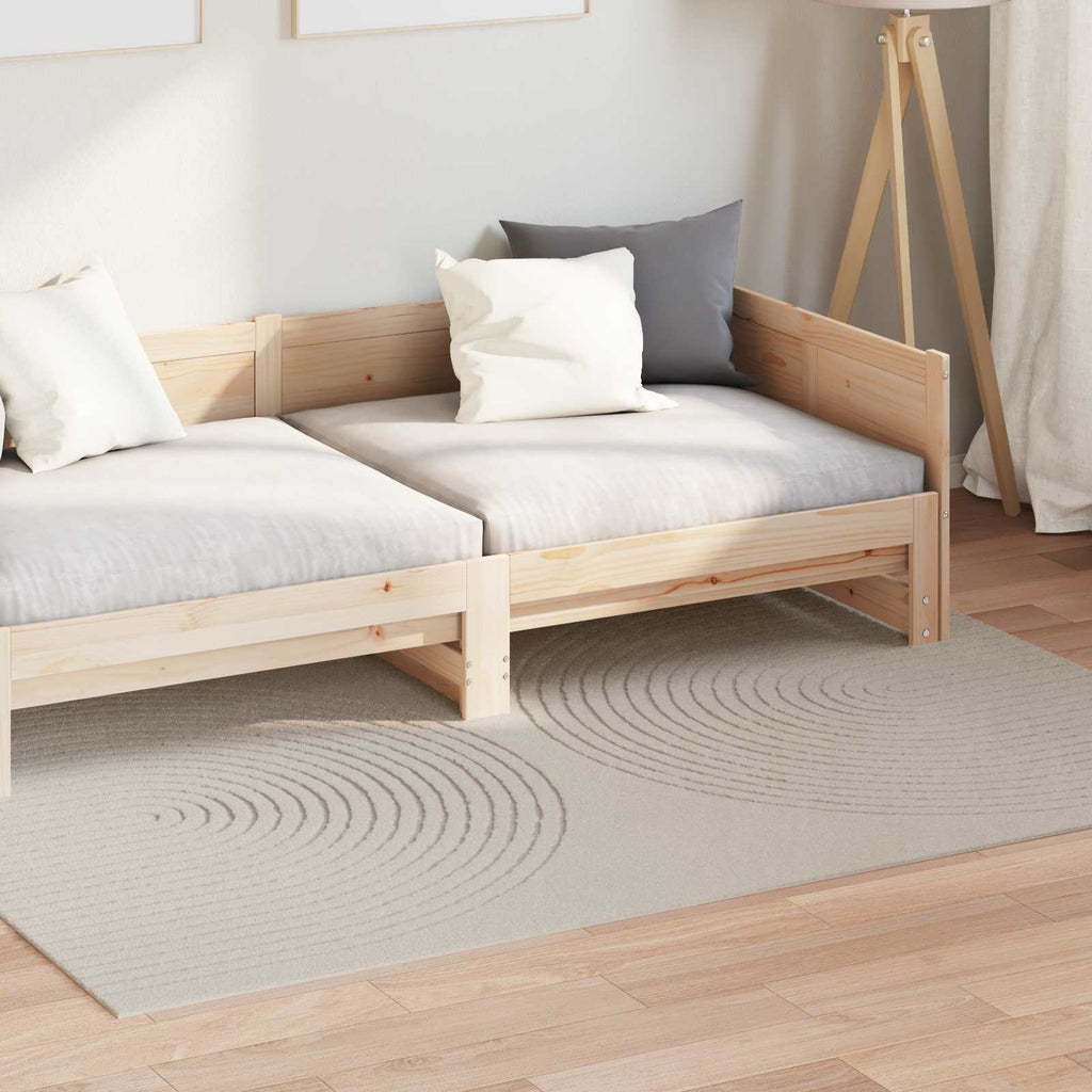 Bereichsteppiche GALATI Creme 170 x 120 cm Polyester