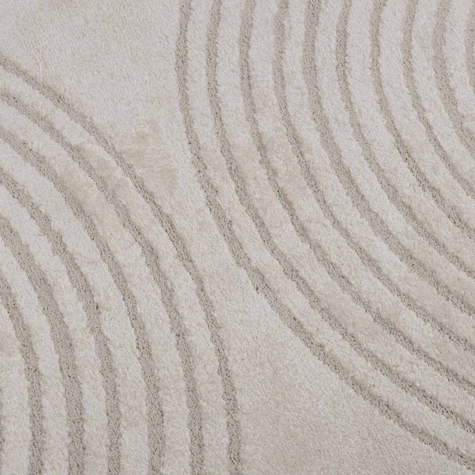 Bereichsteppiche GALATI Creme 200 x 140 cm Polyester