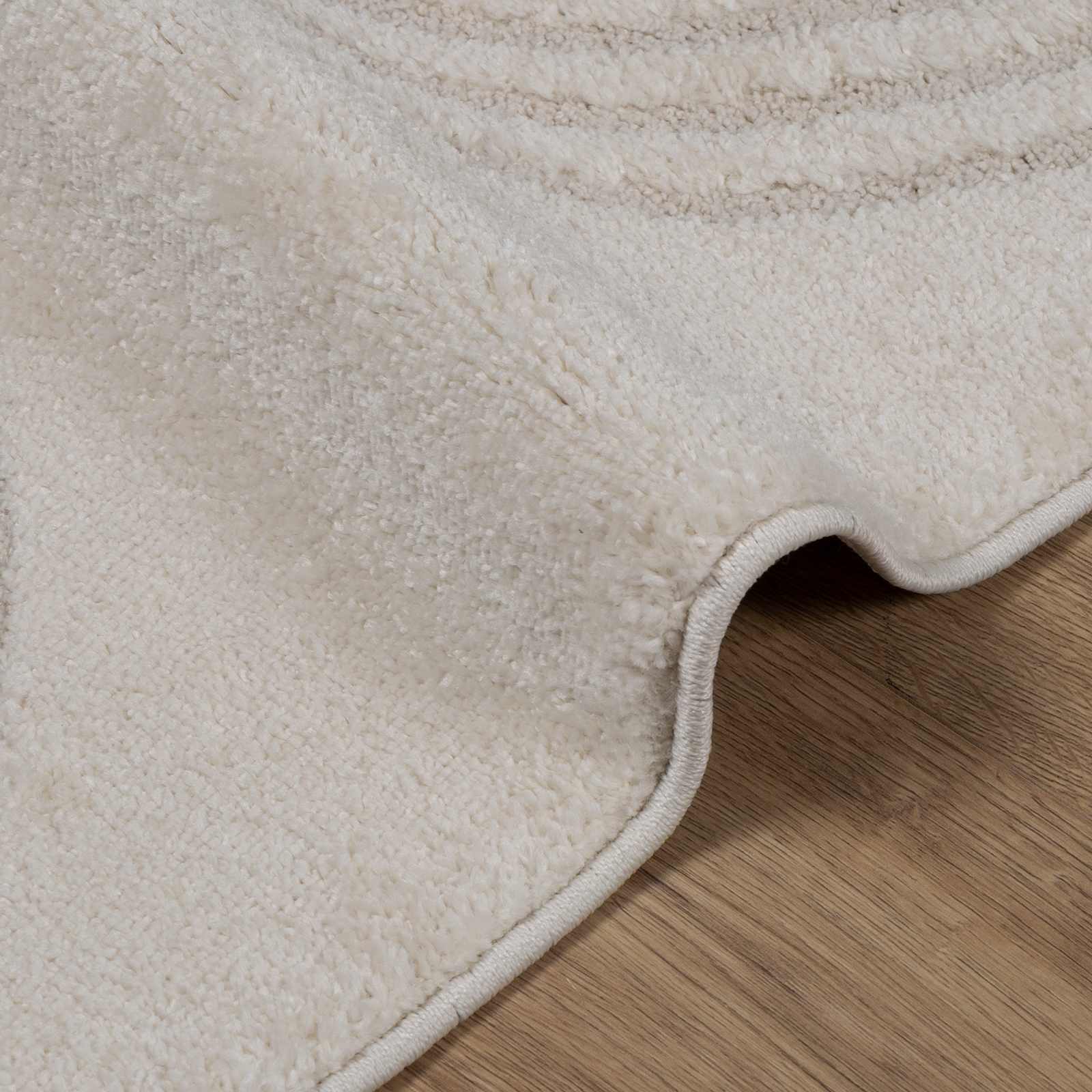 Bereichsteppiche GALATI Creme 280 x 200 cm Polyester