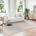 Bereichsteppiche GALATI Creme 280 x 200 cm Polyester