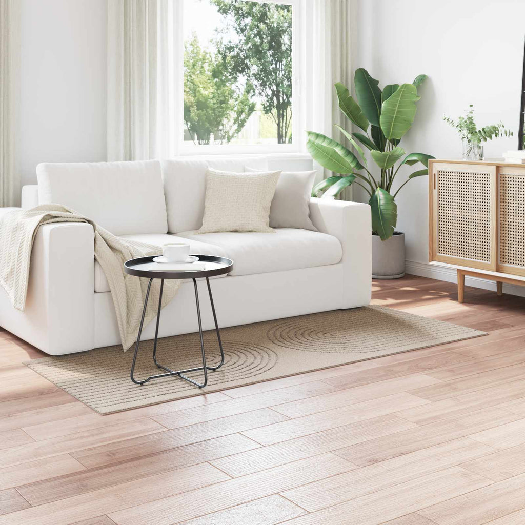 Bereichsteppiche Rechtwinklig GALATI Beige 150 x 80 cm