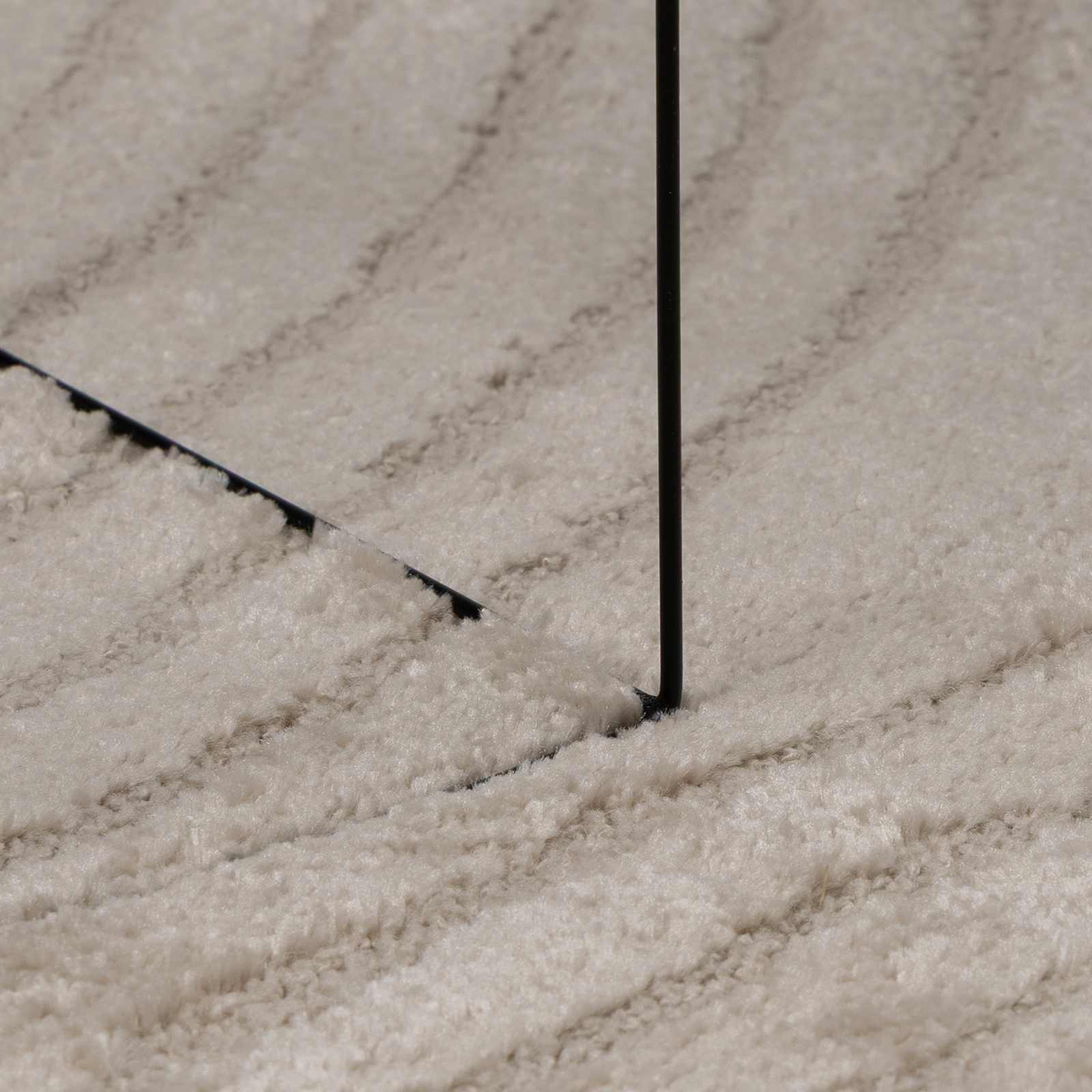 Bereichsteppiche Rechtwinklig GALATI Beige 200 x 80 cm