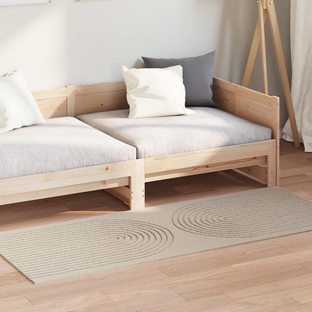 Bereichsteppiche Rechtwinklig GALATI Beige 200 x 80 cm