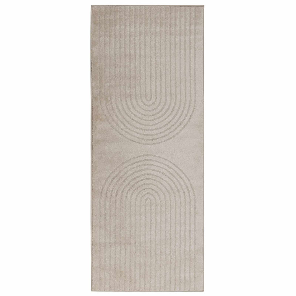 Bereichsteppiche Rechtwinklig GALATI Beige 200 x 80 cm