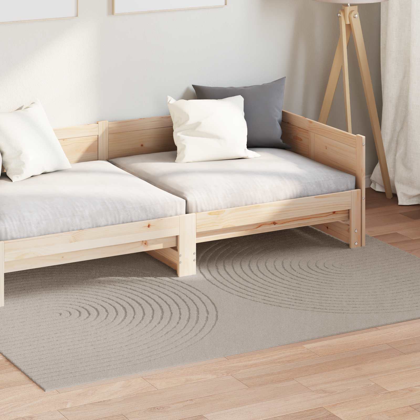 Bereichsteppiche GALATI Beige 200 x 140 cm Polyester