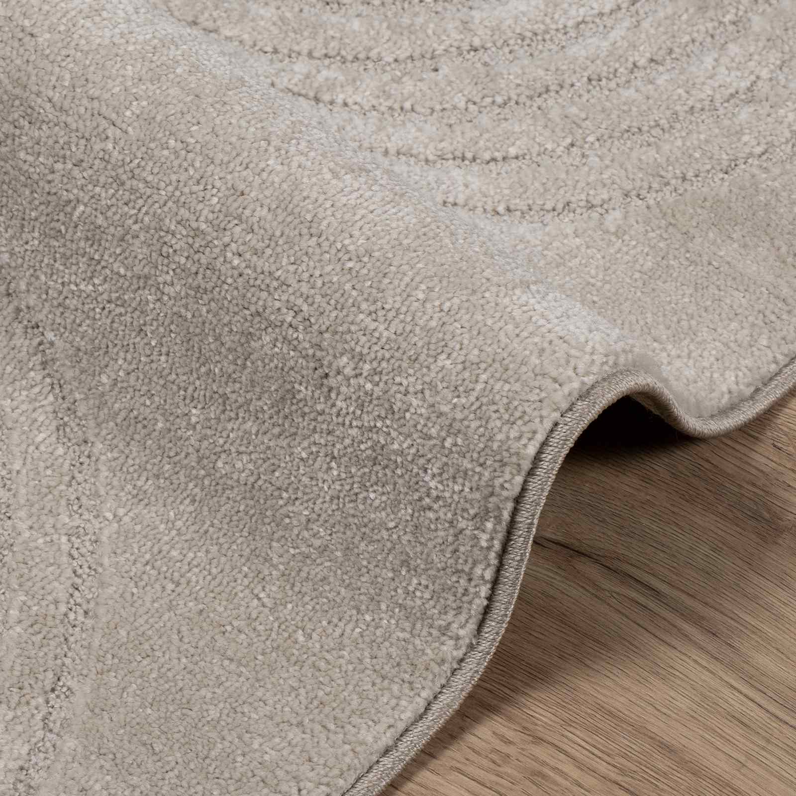 Bereichsteppiche Quadratisch GALATI Beige 200 x 200 cm