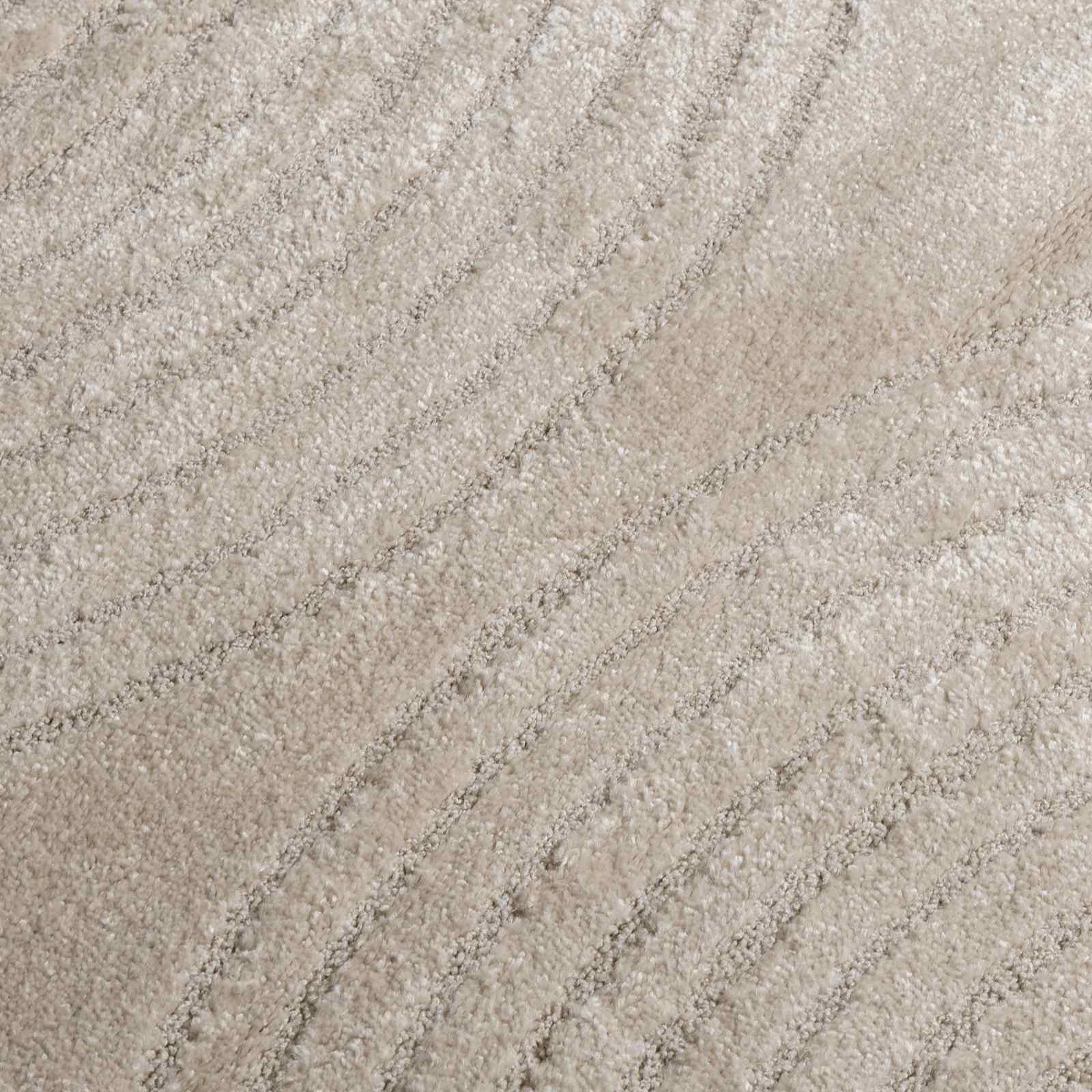 Bereichsteppiche Rund GALATI Beige Ø 200 CM Polyester