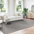 Bereichsteppiche Rechtwinklig GALATI Grau 280 x 200 cm