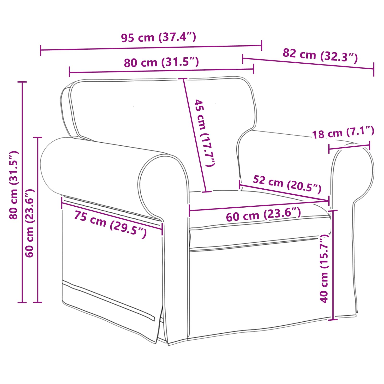 Sofa Set 2 pcs Dunkelgrün 155 x 82 x 80 cm Stoff