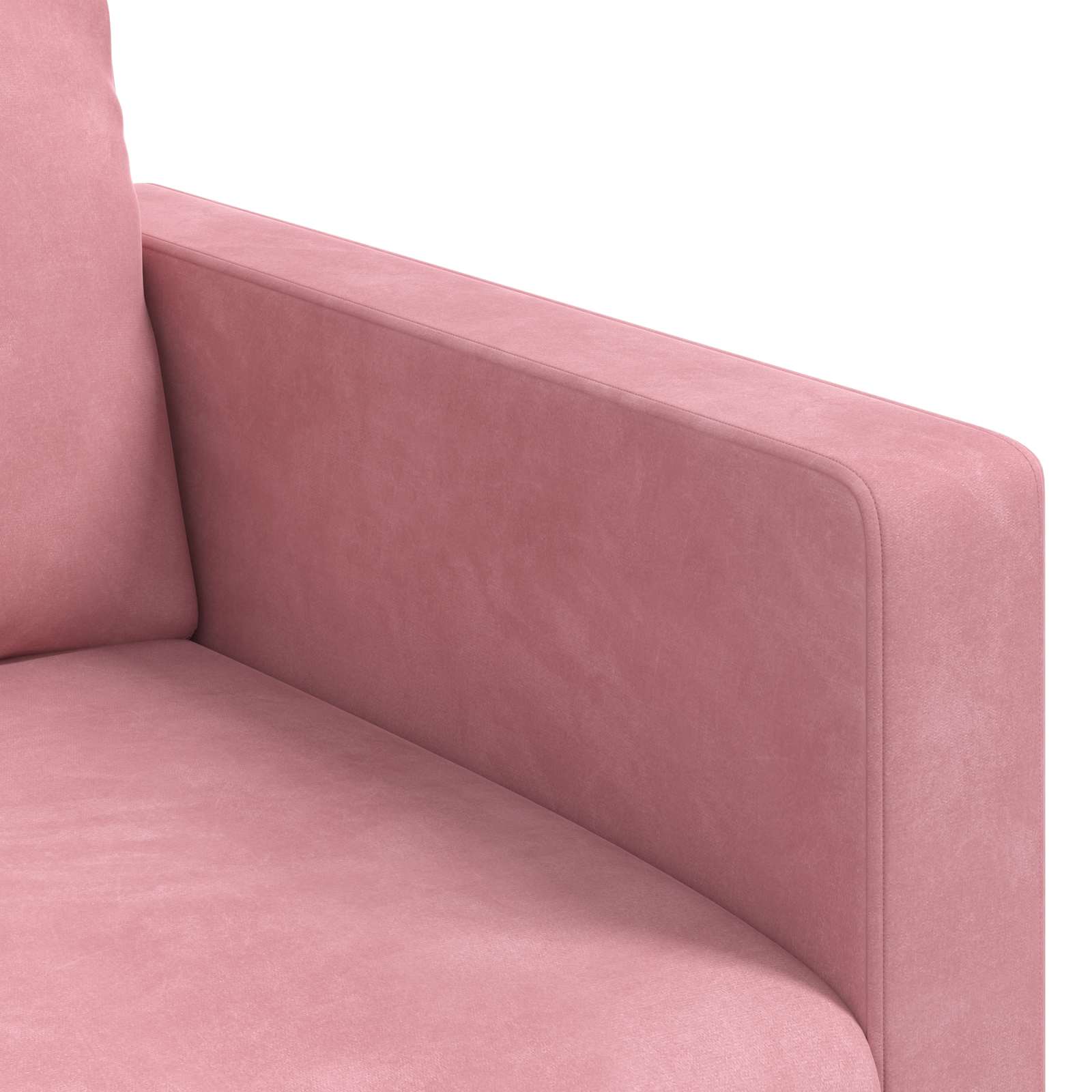Sofa Set 2 pcs Rosa 138 x 78 x 80 cm Samt