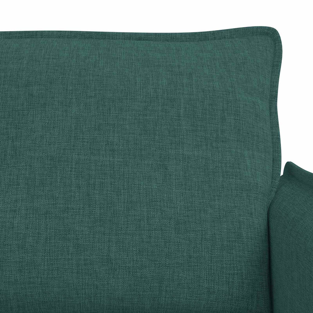 Sofa Set 2 pcs Dunkelgrün 156 x 82 x 85 cm Stoff