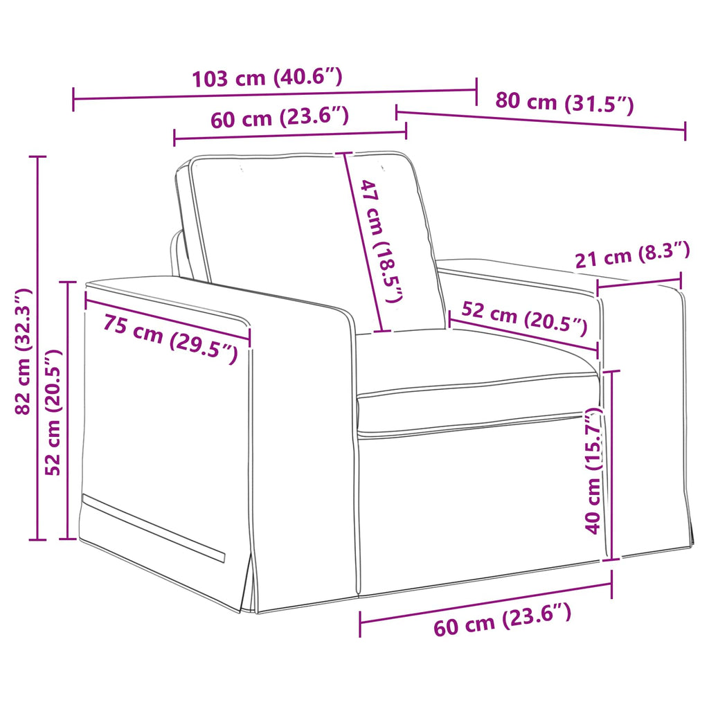 Sofa Set 2 pcs Creme 222 x 80 x 82 cm Stoff