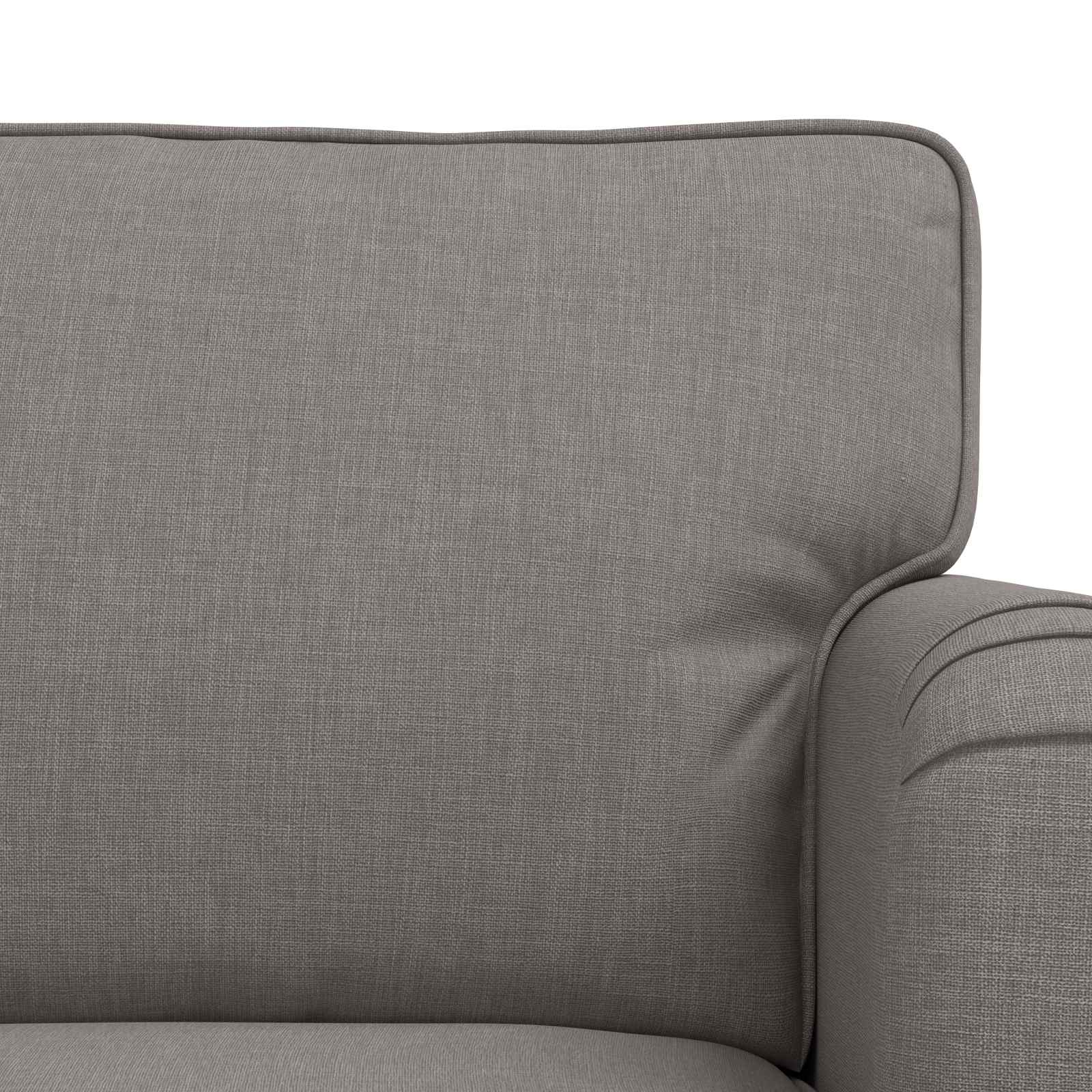 Sofa Set 2 pcs Taupe 201 x 80 x 85 cm Stoff