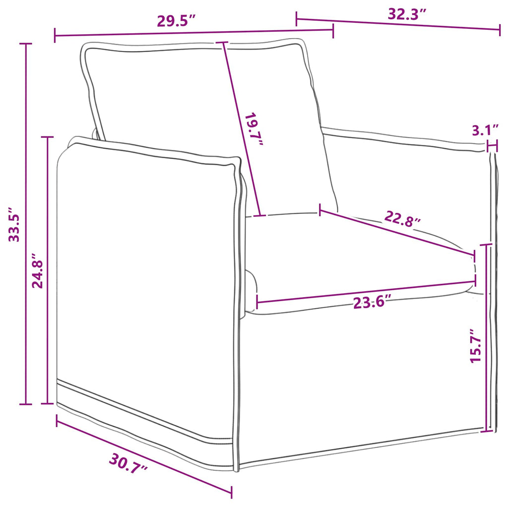 Sofa Set 2 pcs Dunkelgrau 196 x 82 x 85 cm Stoff