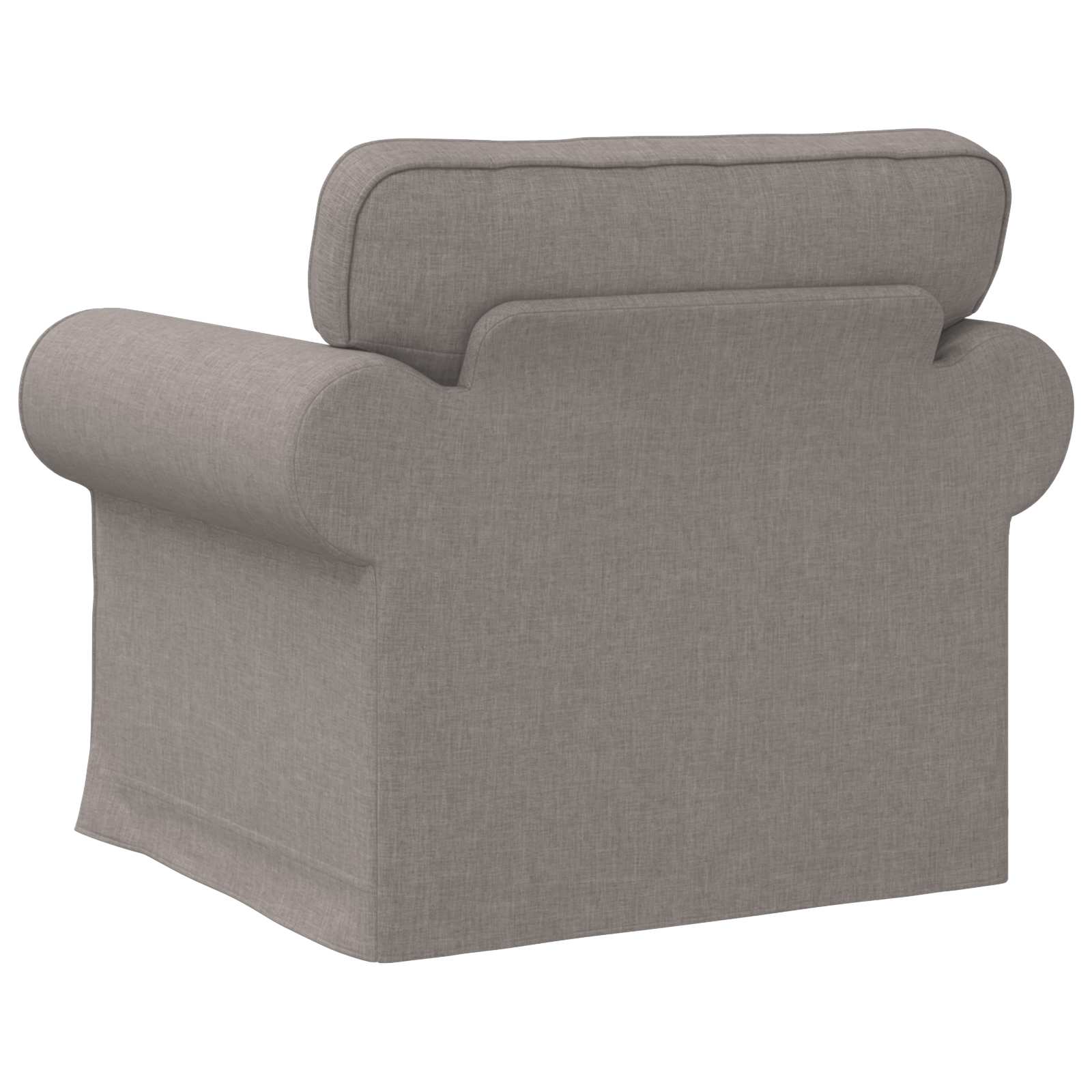 Sofa Taupe 95 x 82 x 80 cm Stoff