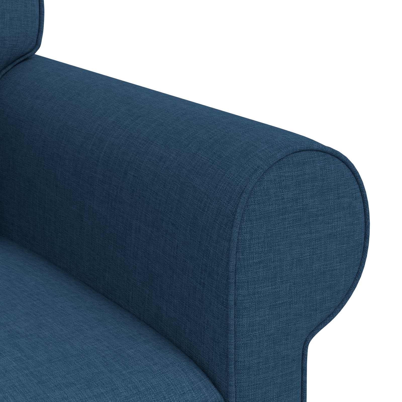 Sofa Blau 155 x 82 x 80 cm Stoff