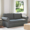 Sofa Dunkelgrau 175 x 82 x 80 cm Stoff