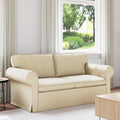 Sofa Creme 175 x 82 x 80 cm Stoff
