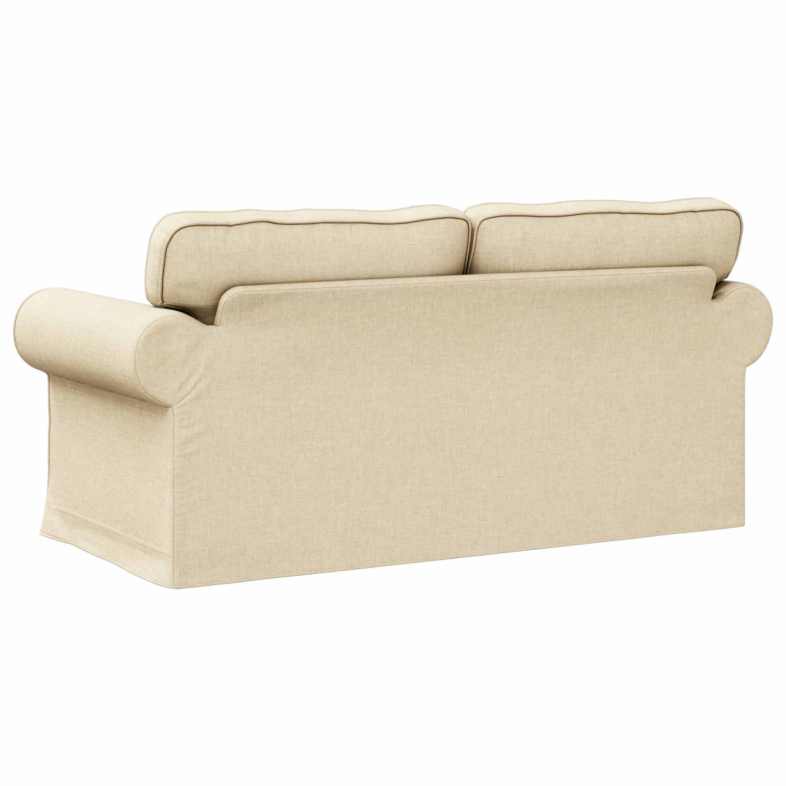 Sofa Creme 175 x 82 x 80 cm Stoff