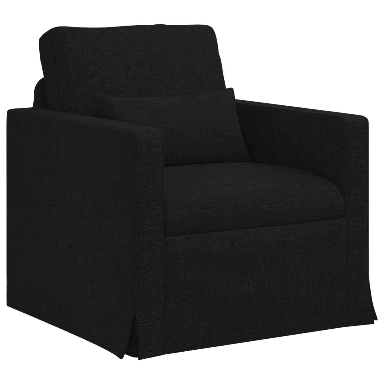 Sofa Schwarz 78 x 78 x 80 cm Stoff