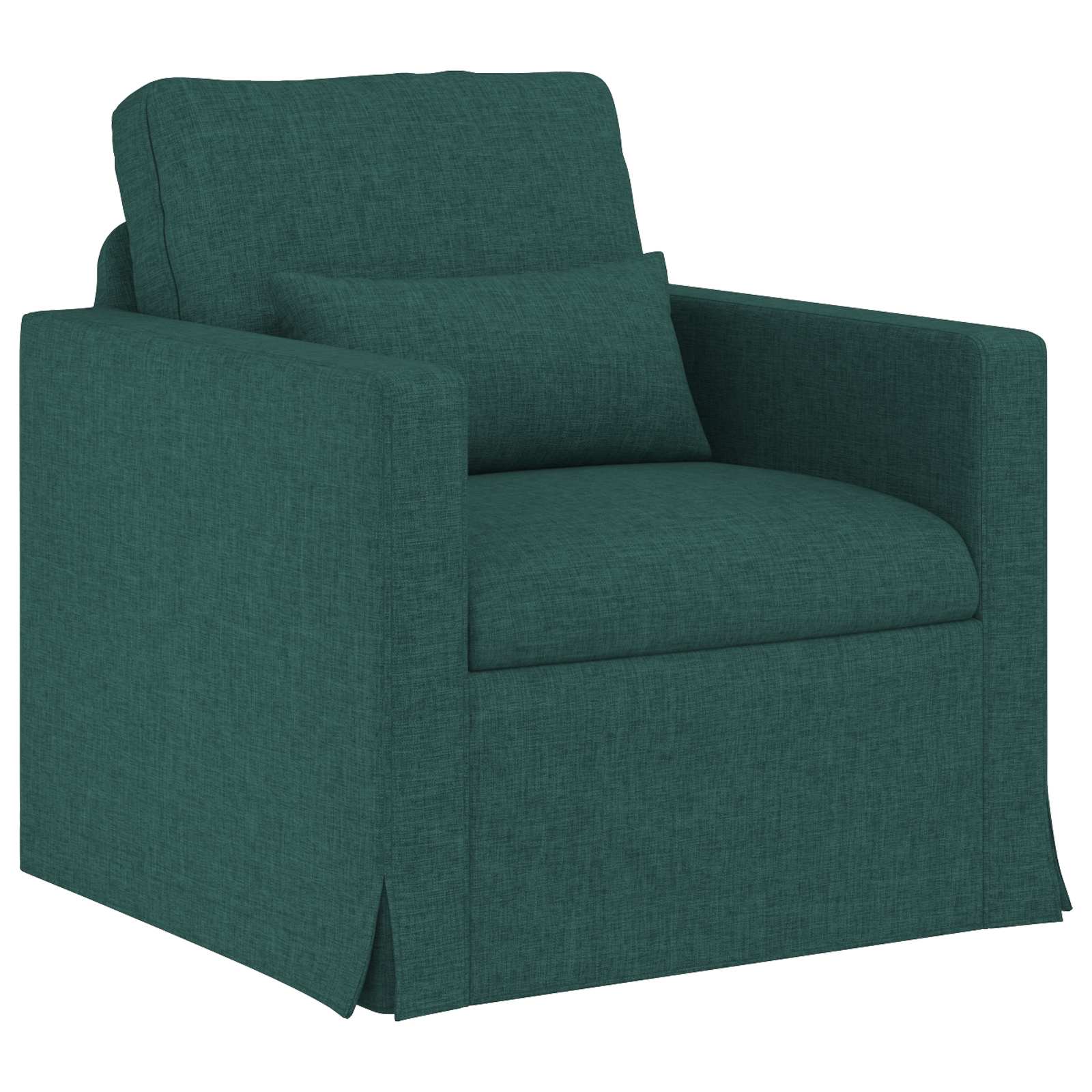 Sofa Dunkelgrün 78 x 78 x 80 cm Stoff
