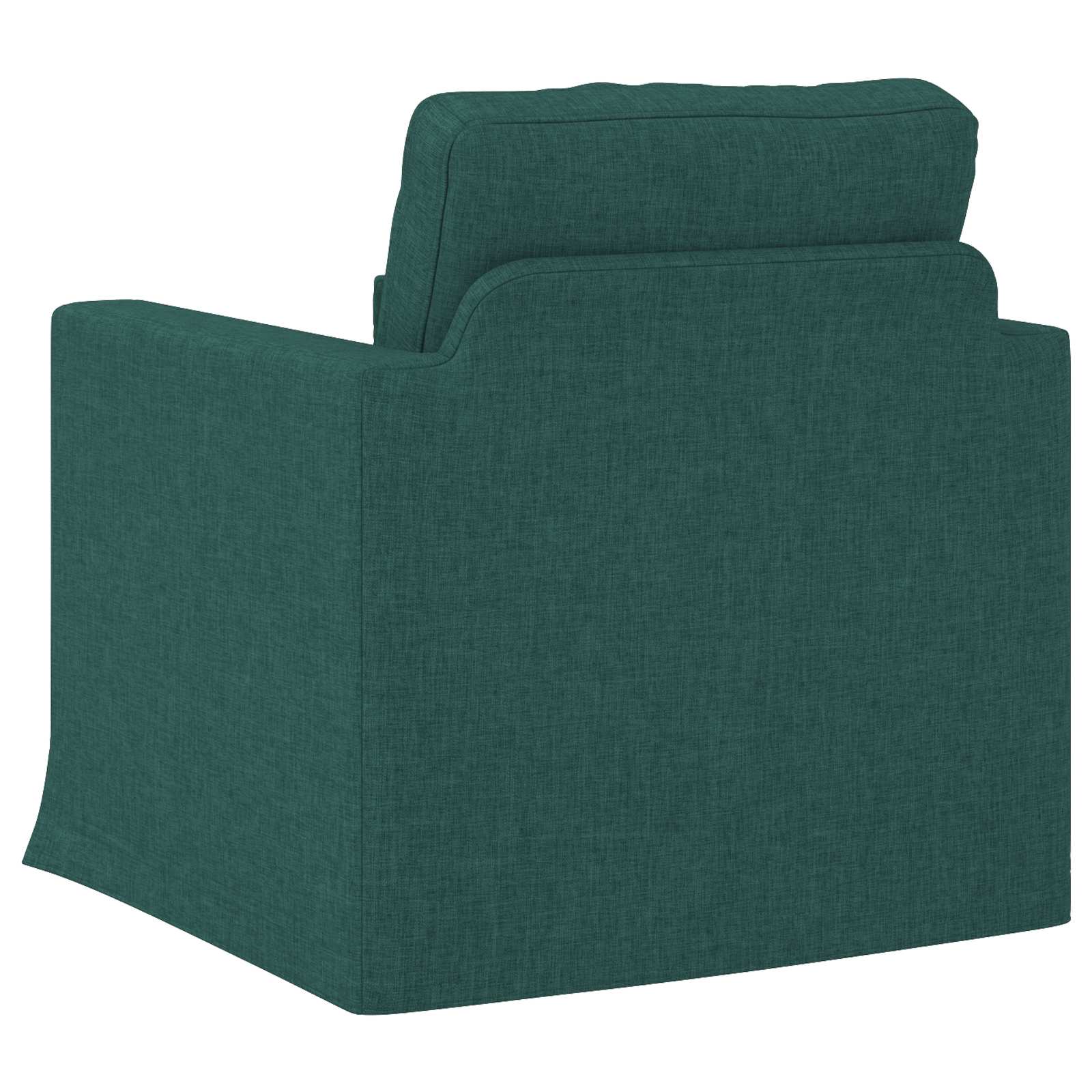 Sofa Dunkelgrün 78 x 78 x 80 cm Stoff