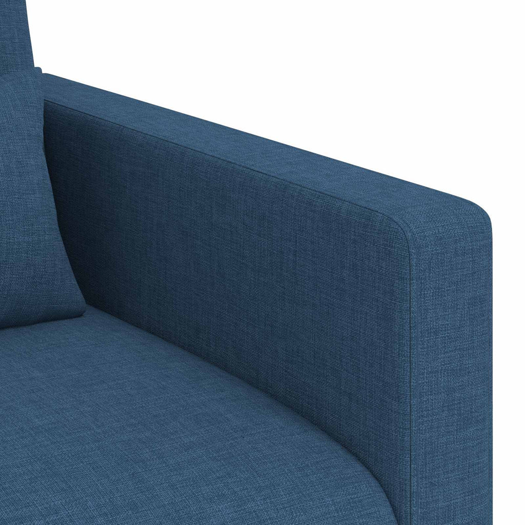 Sofa Blau 78 x 78 x 80 cm Stoff