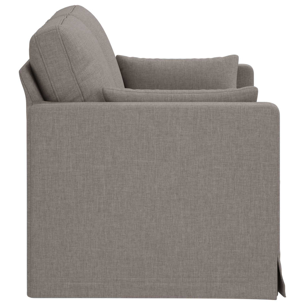 Sofa Taupe 139 x 78 x 80 cm Stoff