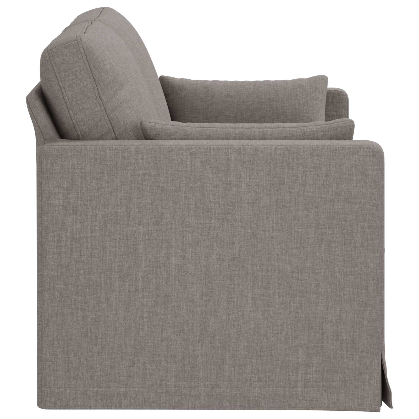 Sofa Taupe 139 x 78 x 80 cm Stoff