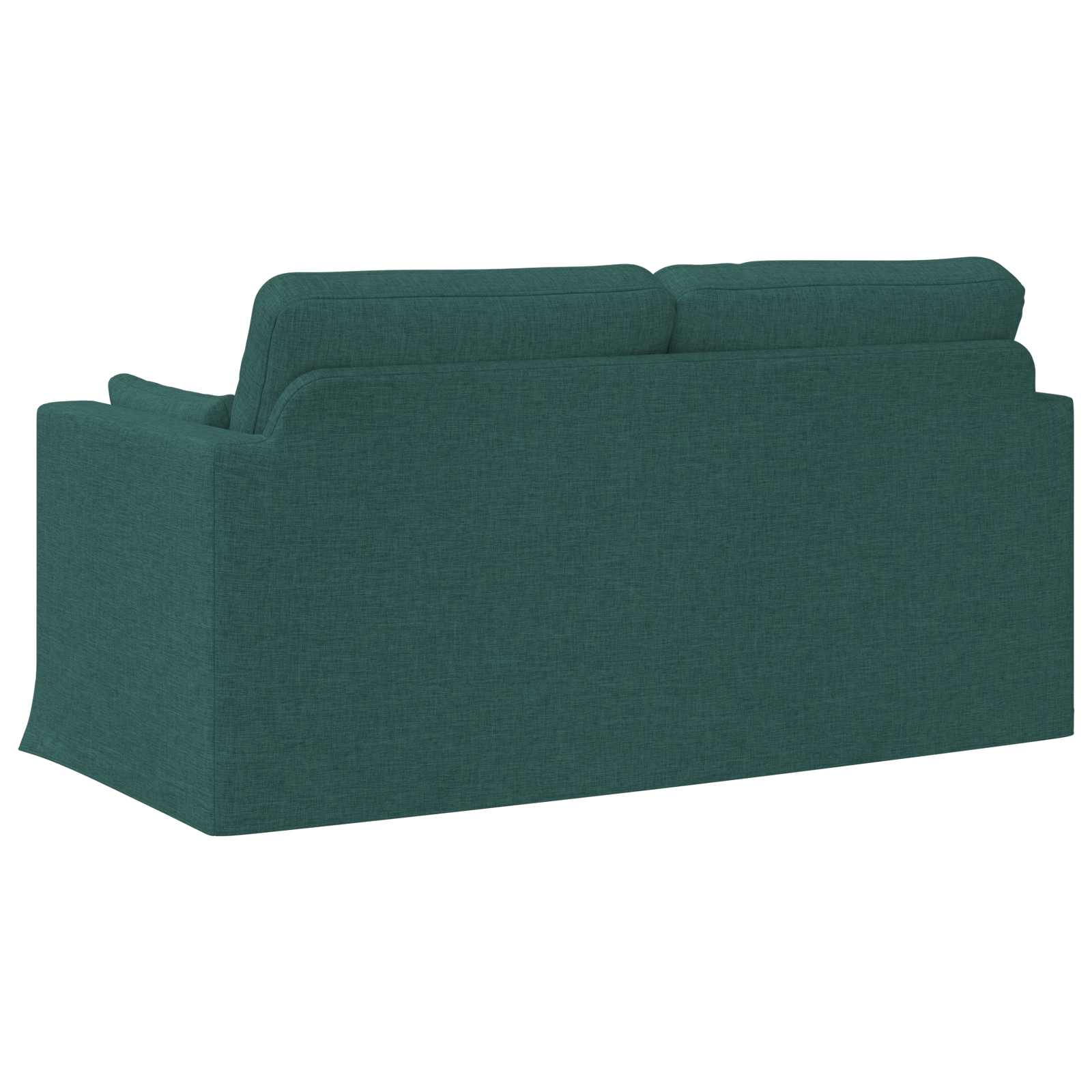 Sofa Dunkelgrün 158 x 78 x 80 cm Stoff