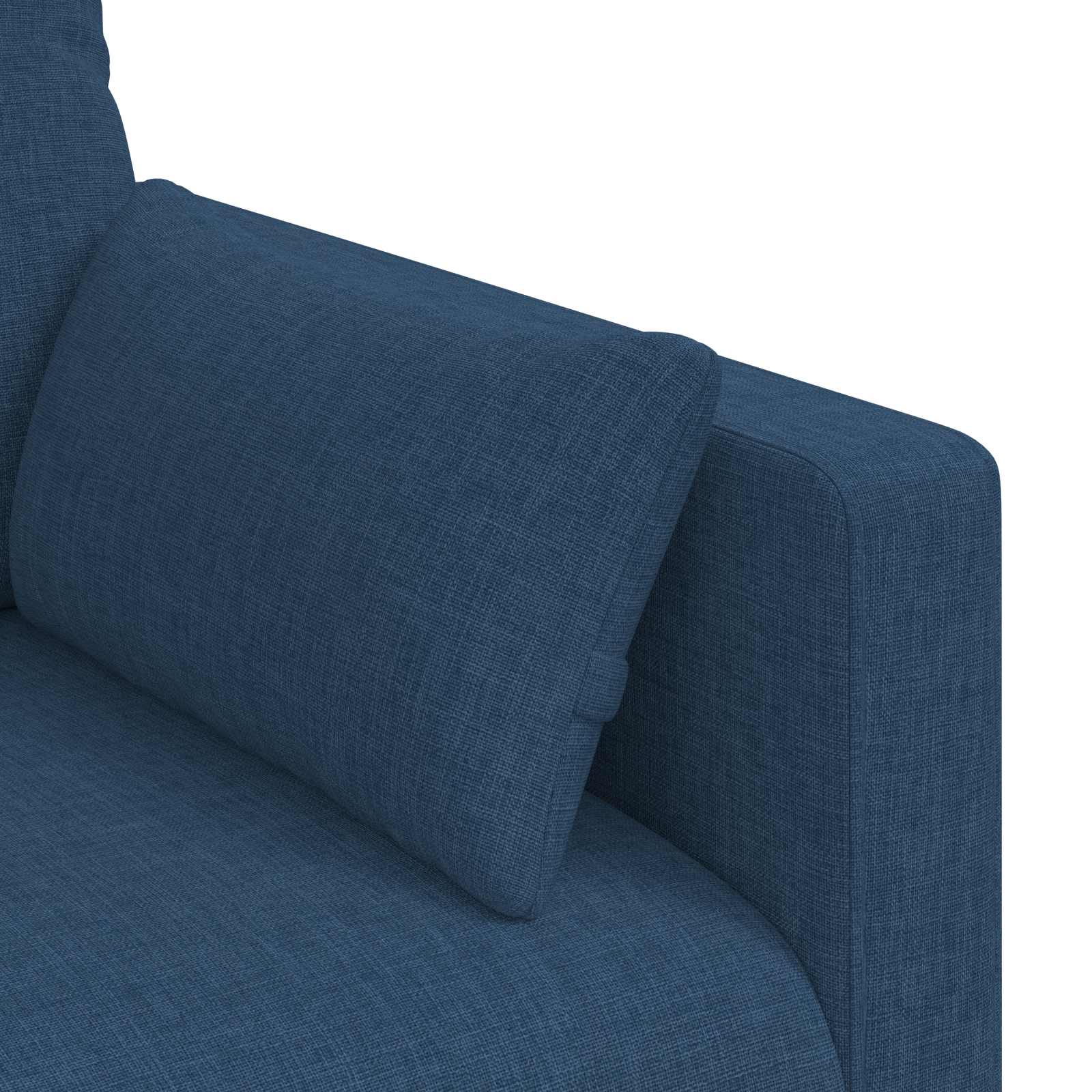 Sofa Blau 158 x 78 x 80 cm Stoff